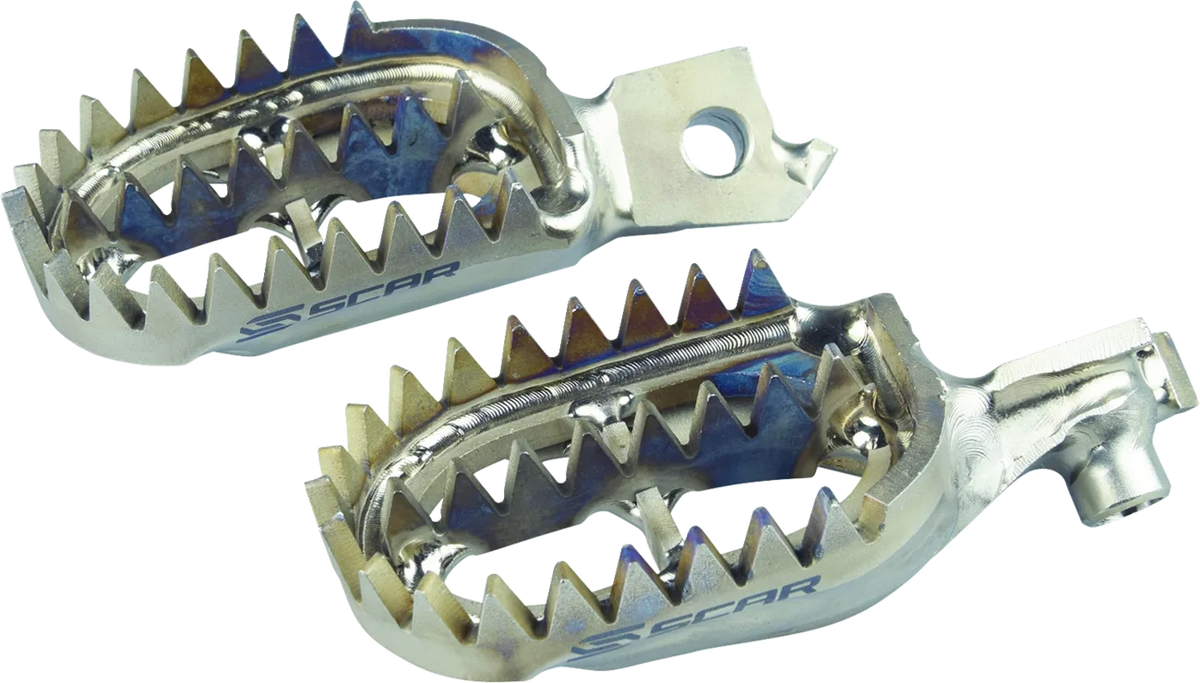 Gripper Titanium Foot Pegs