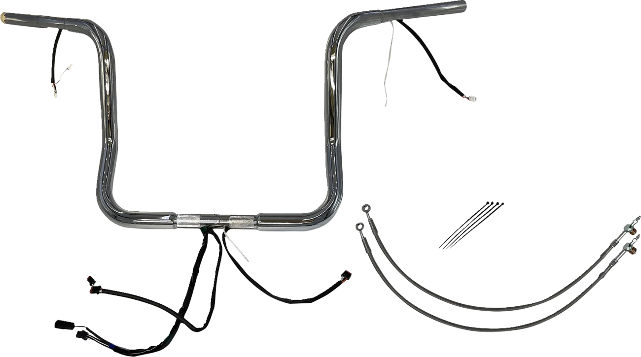 EZ Install Wired 1-1/4" Round Top Handlebar Kit