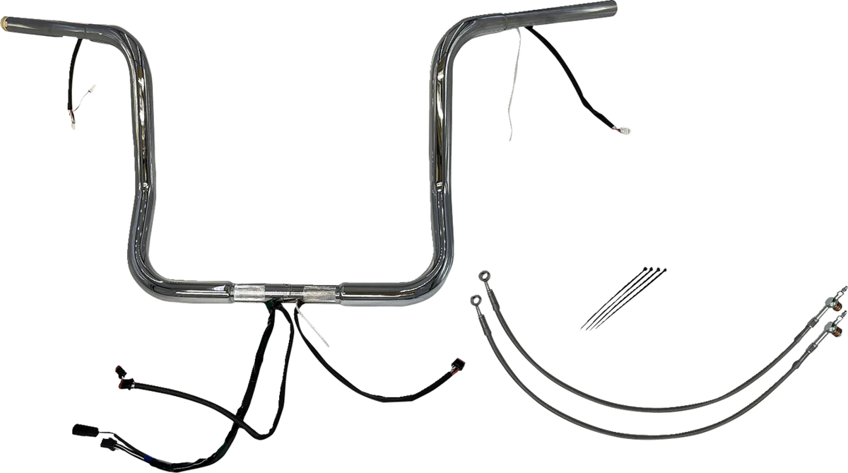 EZ Install Wired 1-1/4" Round Top Handlebar Kit