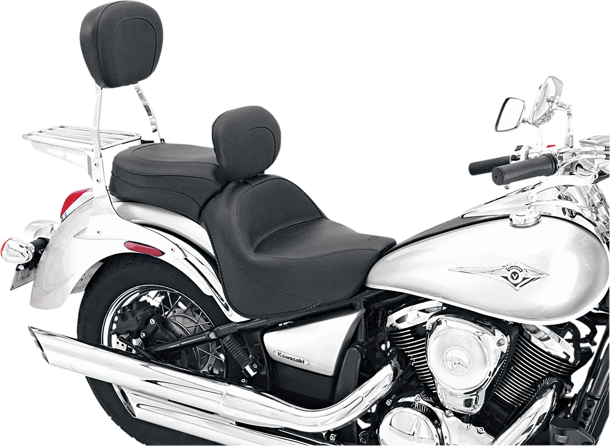 Vintage Wide Touring Seat With Driver Backrest