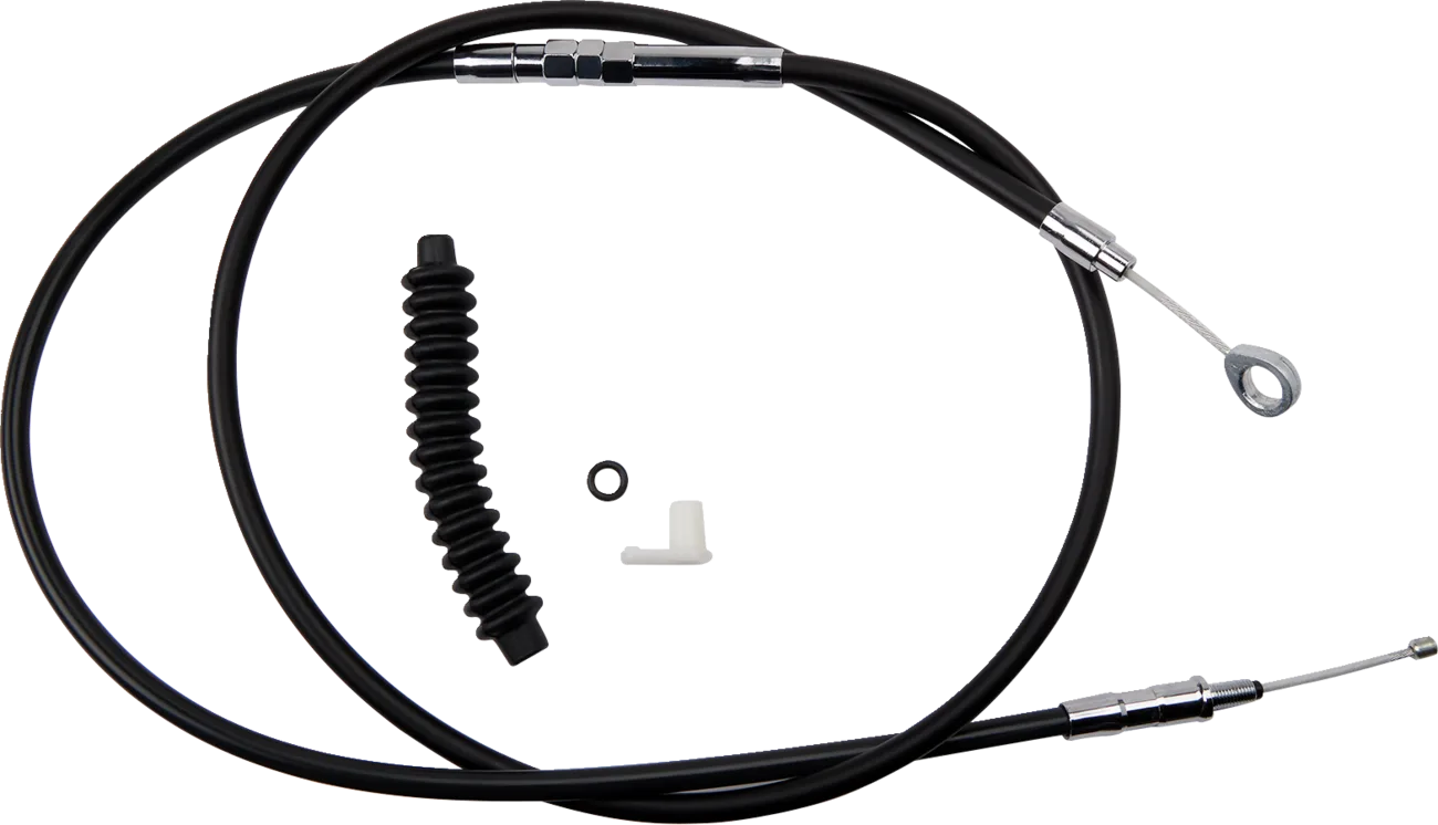 High-Efficiency Black Vinyl Clutch Cable