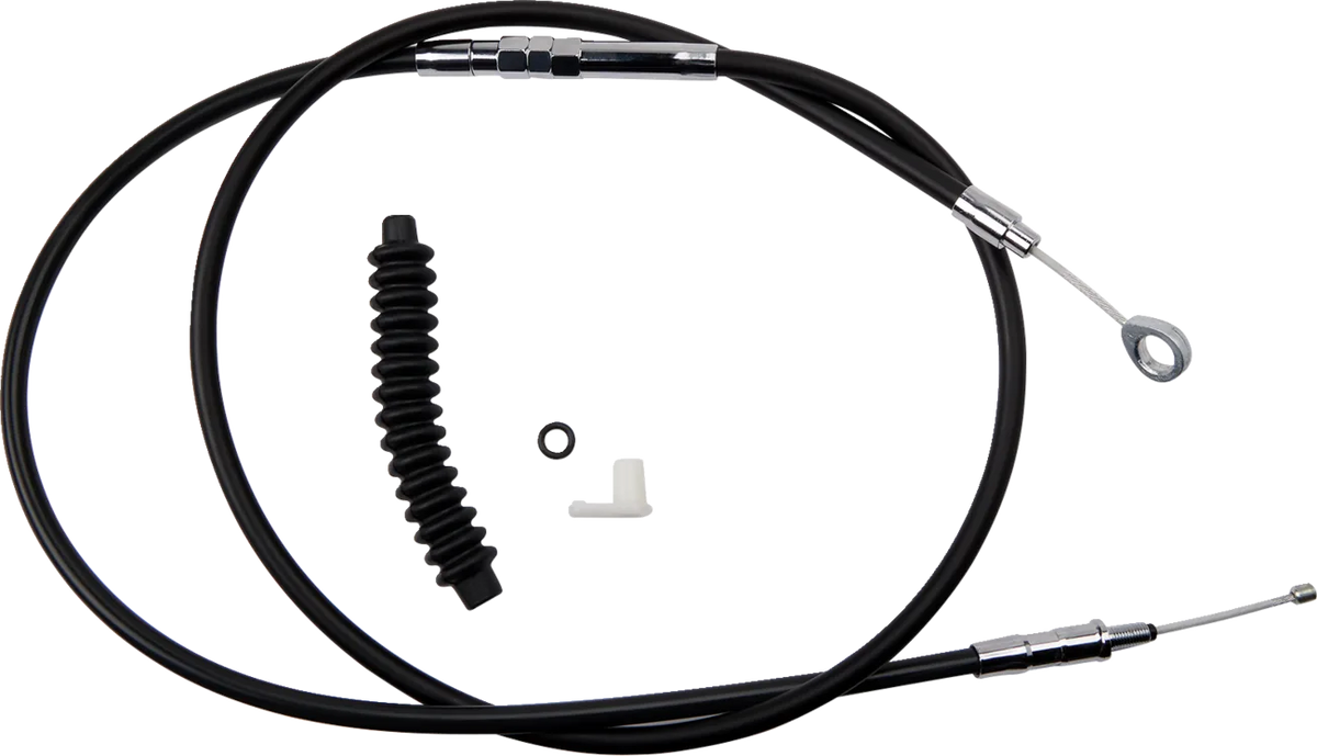 High-Efficiency Black Vinyl Clutch Cable