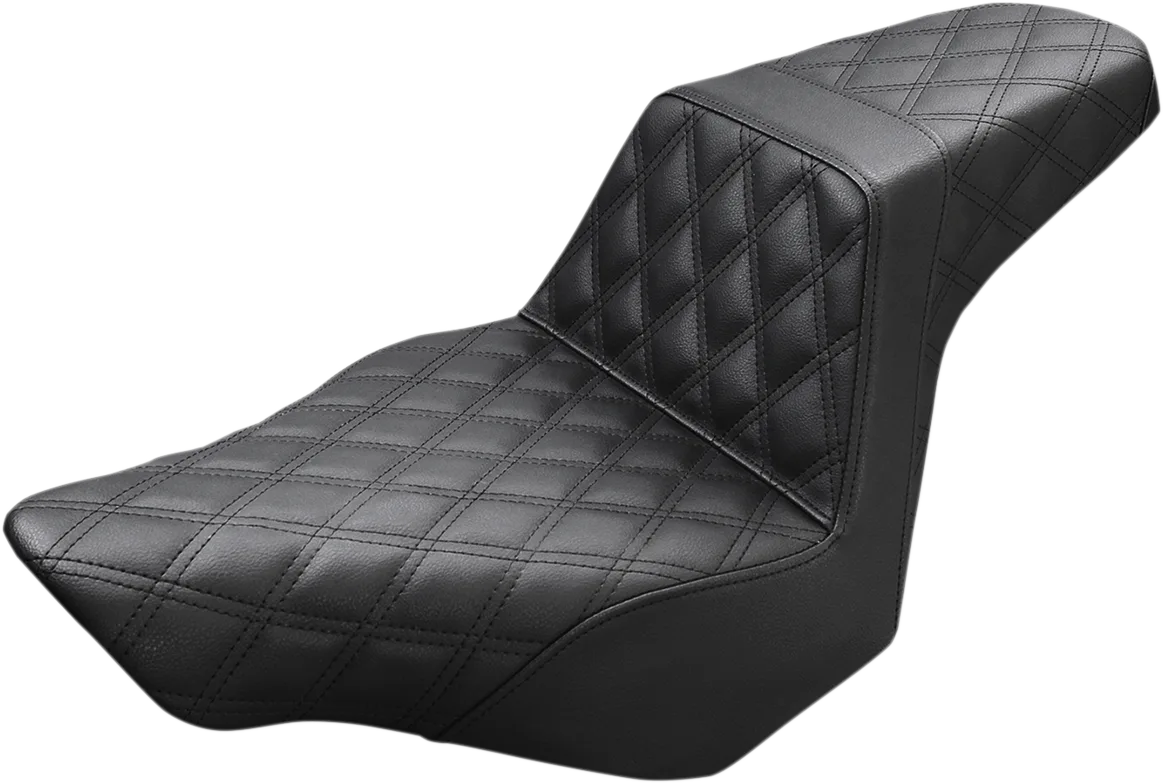 Step-Up Seat — Full Lattice Stitch