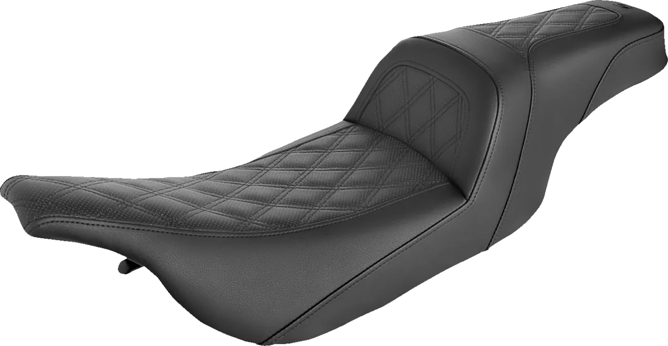 Slim Lattice Stitched Seat
