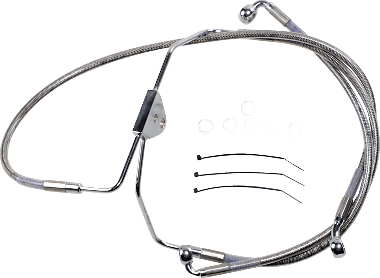 Extended Length Stainless Steel Brake Line Kit