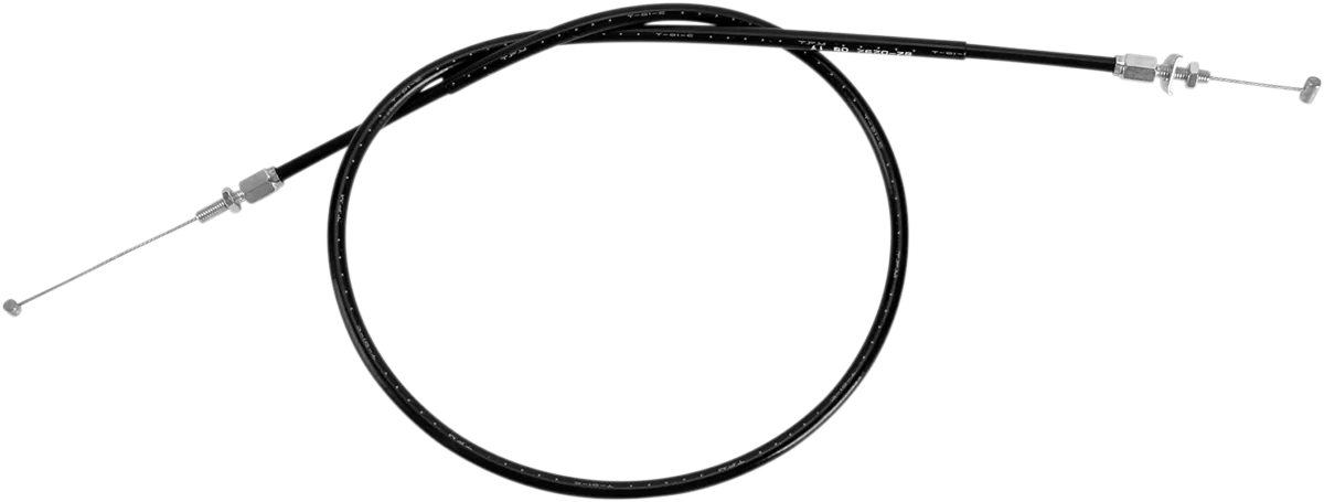 Black Vinyl Throttle Cable
