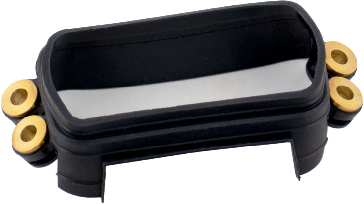 D2 RUBBER GASKET WITH INSERTS FOR HUD GAUGES