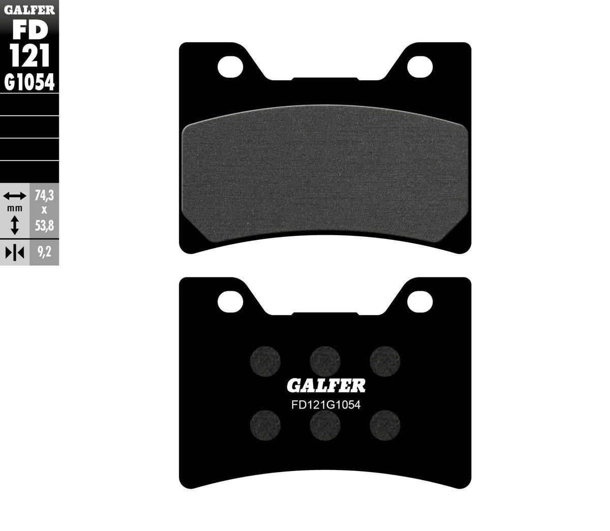 G-Semi-Metallic Brake Pads