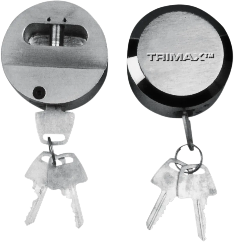 Hockey Puck Internal Shackle Lock