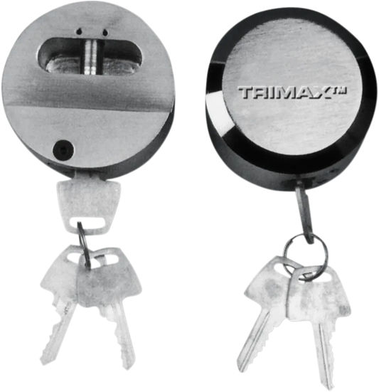 Hockey Puck Internal Shackle Lock