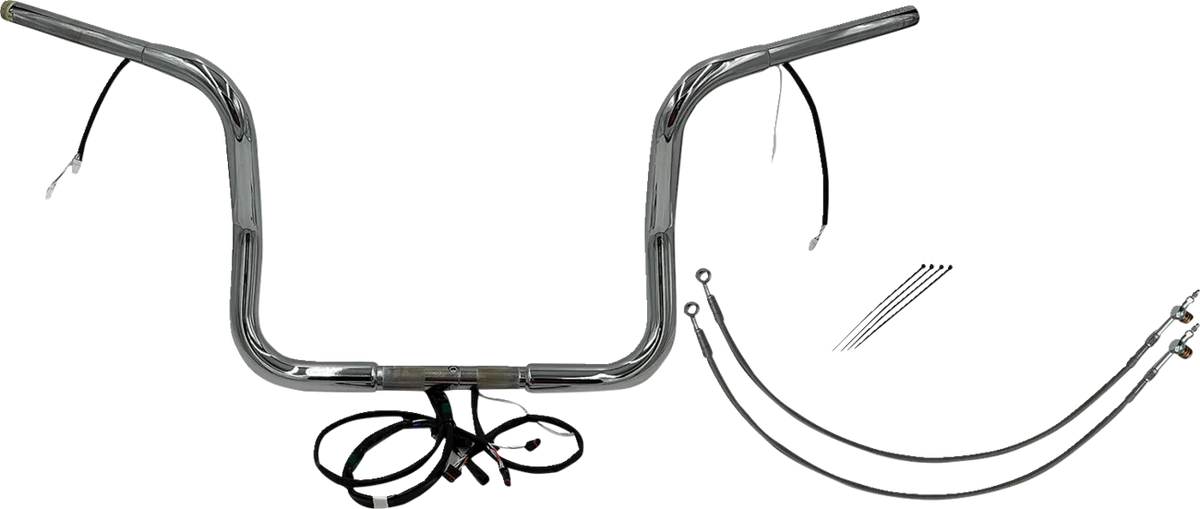 EZ Install Wired 1-1/4" Round Top Handlebar Kit