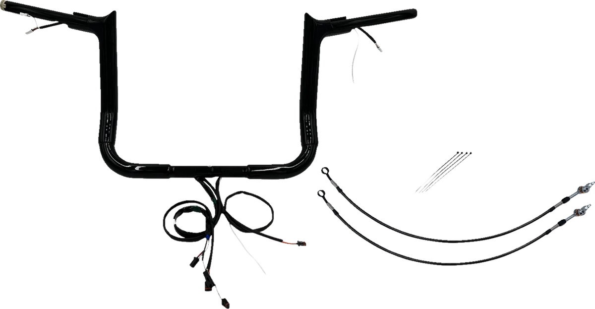 EZ Install Wired 1-1/2" Pointed Top Handlebar Kit