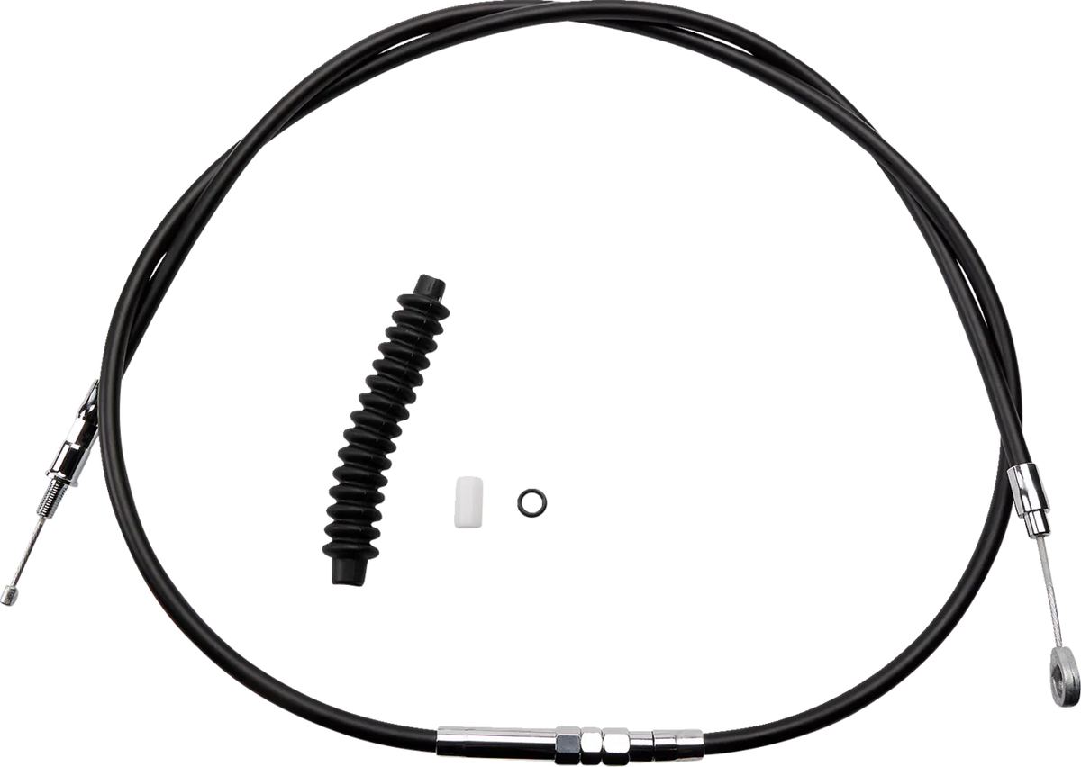 High-Efficiency Black Vinyl Clutch Cable