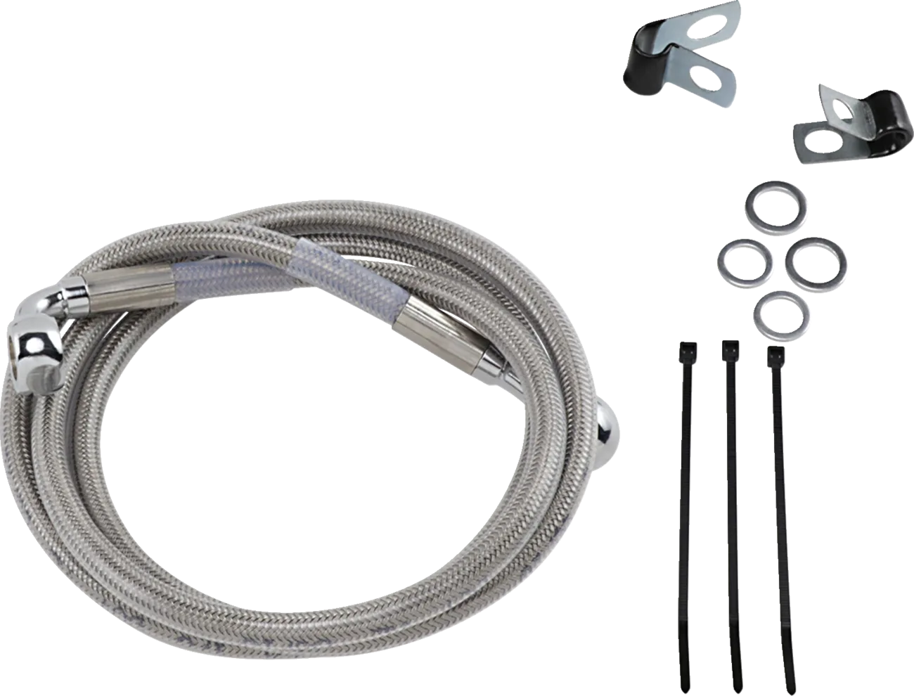 Extended Length Stainless Steel Brake Line Kit