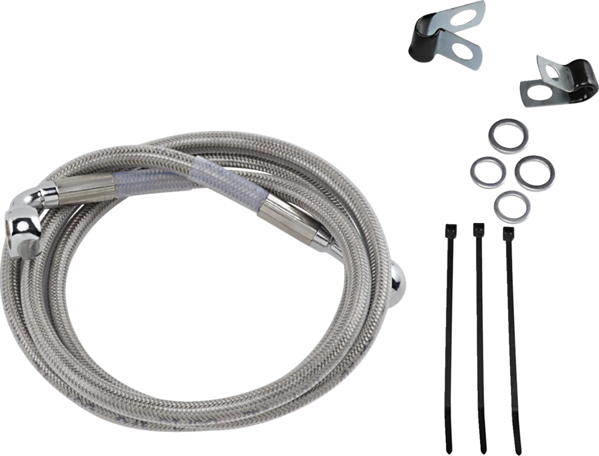 Extended Length Stainless Steel Brake Line Kit