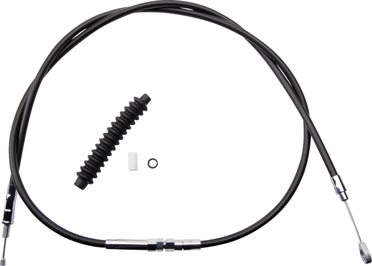 High-Efficiency Black Vinyl Clutch Cable