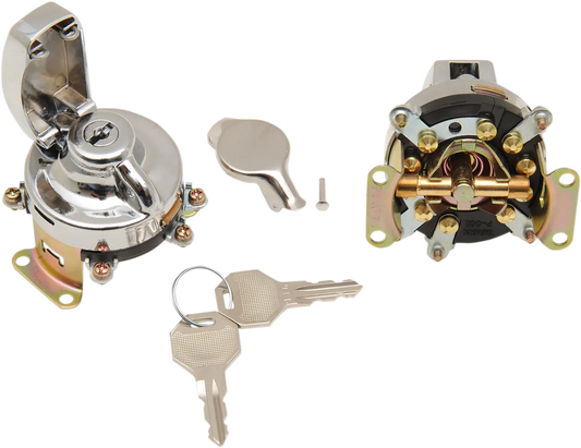 Ignition Switch for Fat Bob Dash, Knuckle/Flat