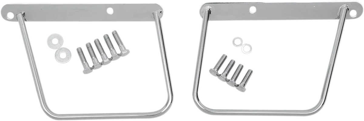 Chrome Saddlebag Support Brackets