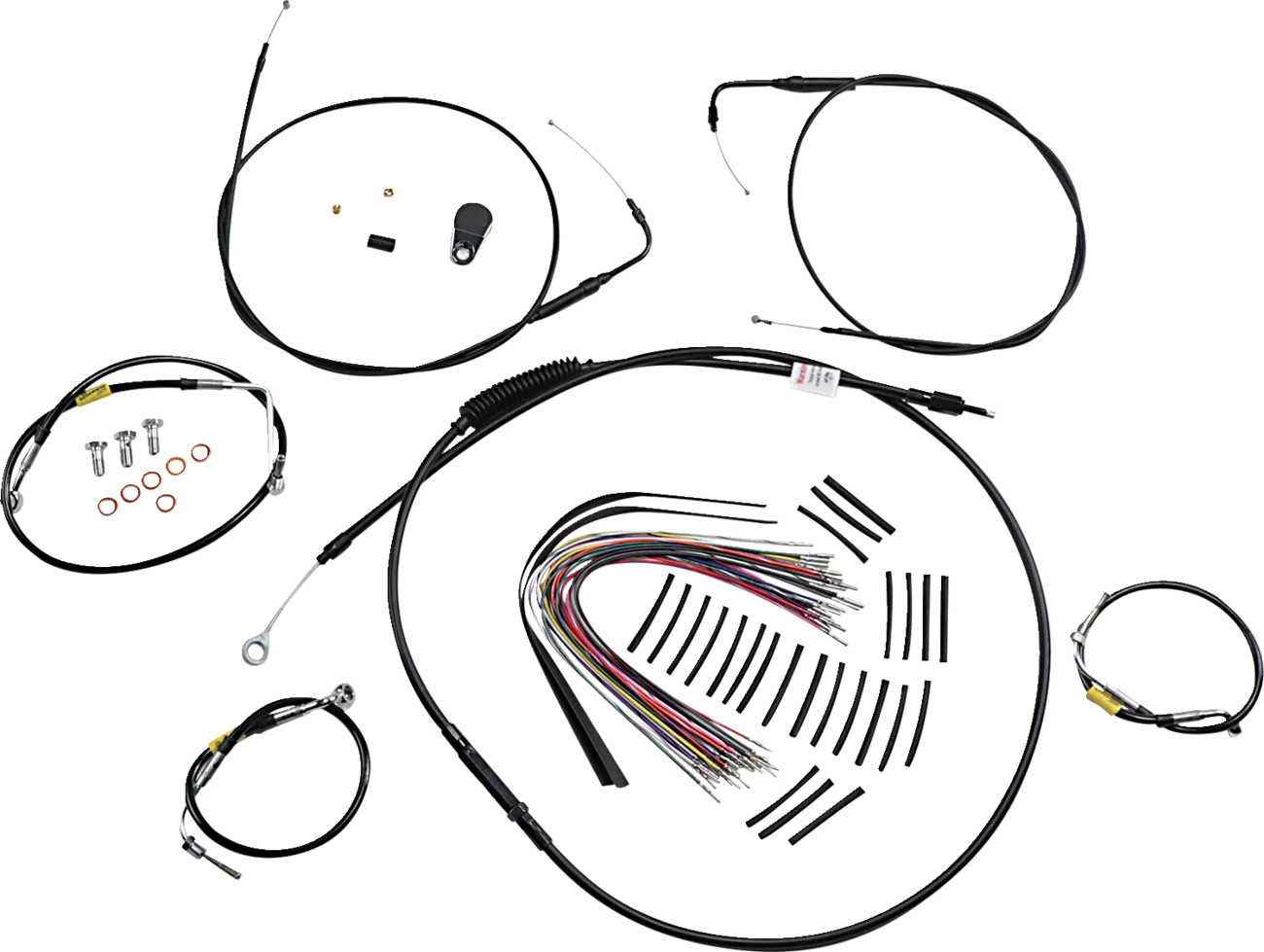 Control Kit for Early Touring Bikes with Bagger Bar Handlebars