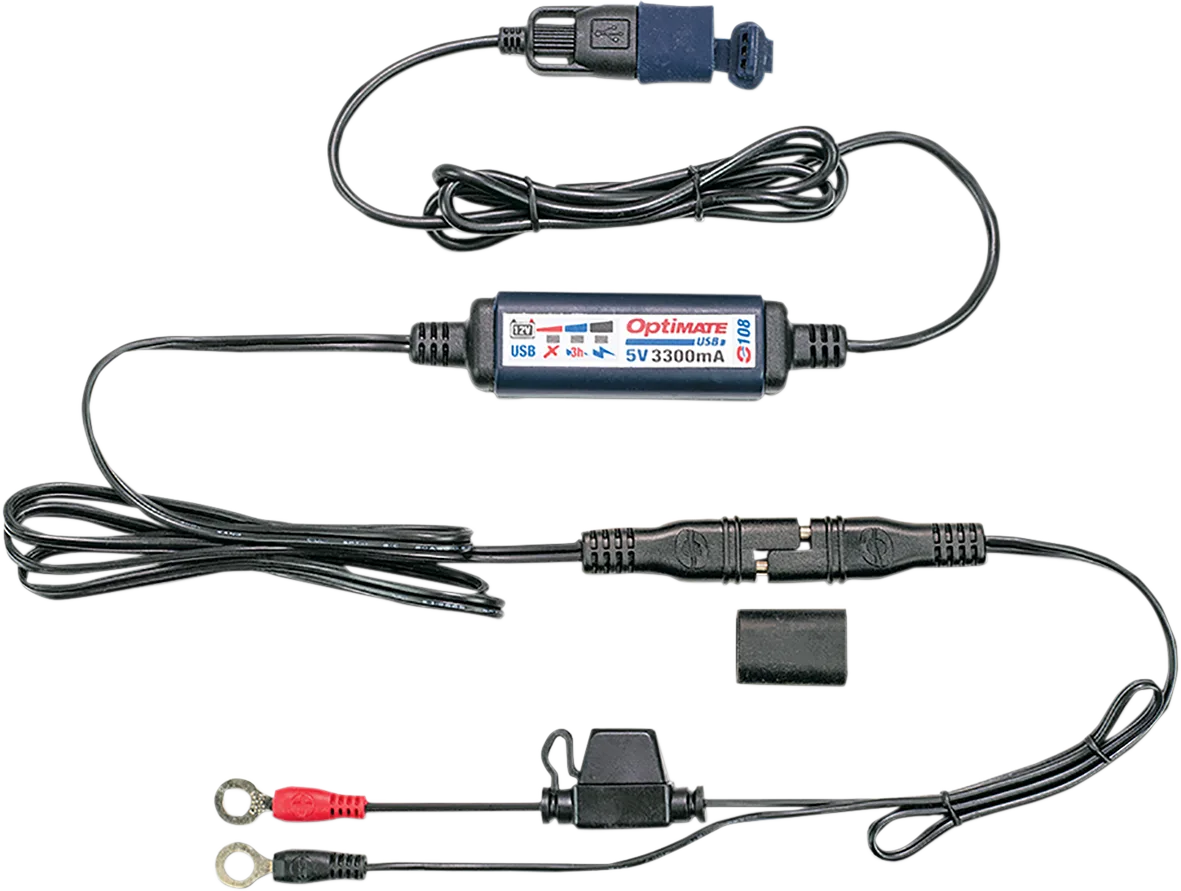 OptiMate™ USB-A Charger with Battery Monitor