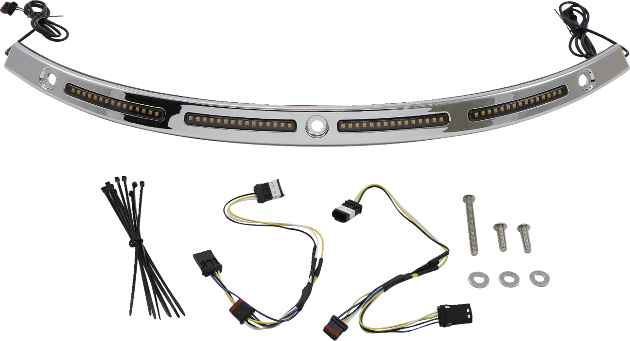 Genesis® 4 Dynamic LED Batwing Windshield Trim