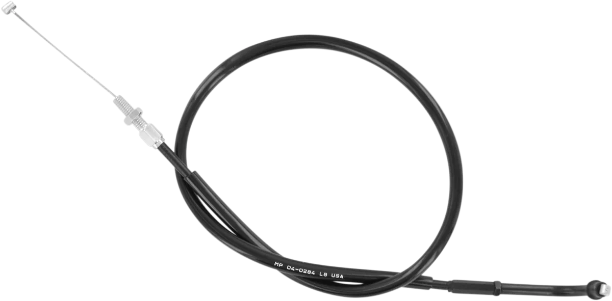Black Vinyl Throttle Cable