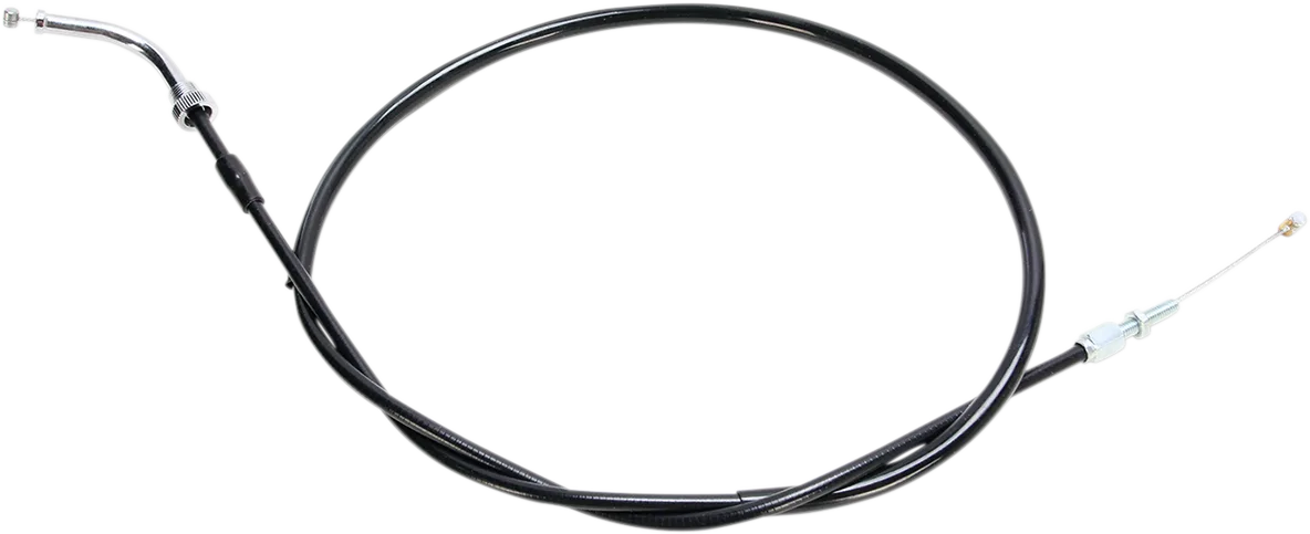 Black Vinyl Throttle Cable