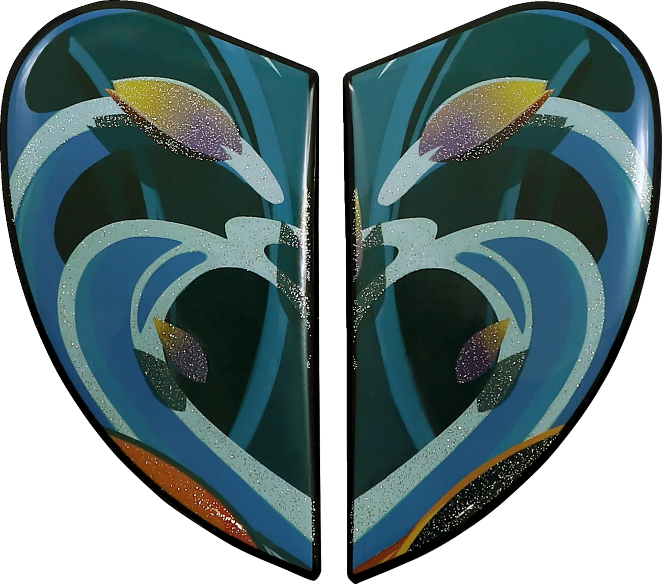 Airframe Pro™ Helmet Side Plates — Koi