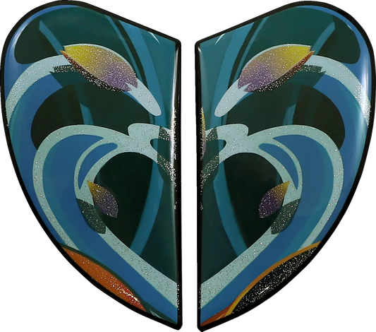 Airframe Pro™ Helmet Side Plates — Koi