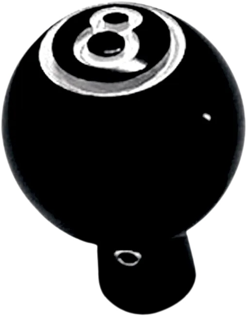 Billet Choke Cable Knob — Eight Ball