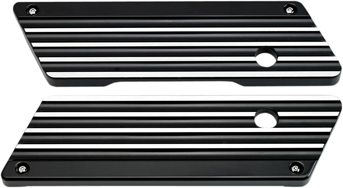 Finned Saddlebag Latch Covers