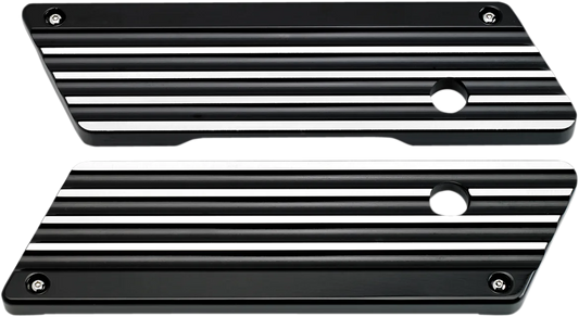 Finned Saddlebag Latch Covers