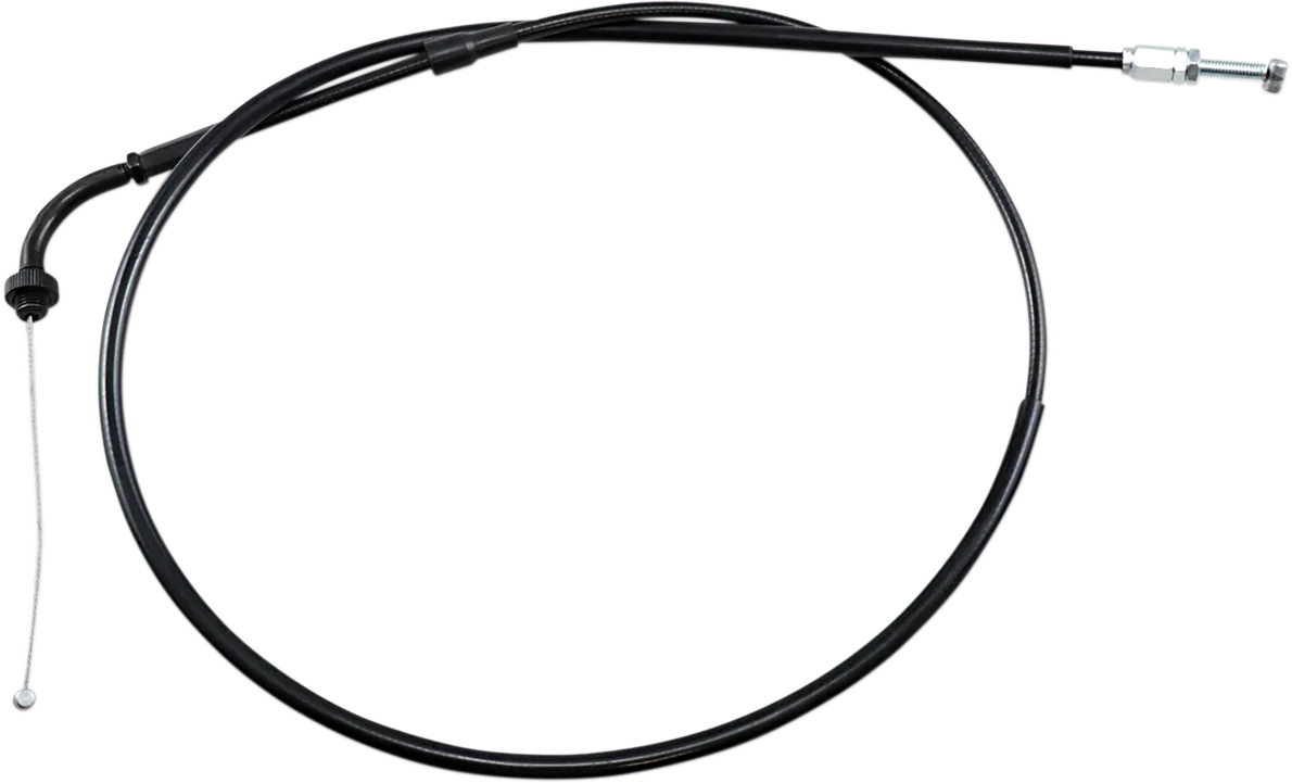 Black Vinyl Throttle Cable