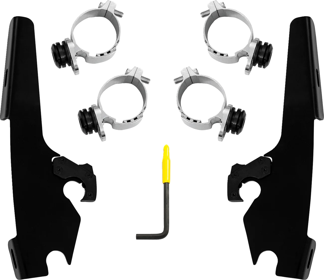 Fats/Slim Windshield Trigger-Lock Complete Mount Kit