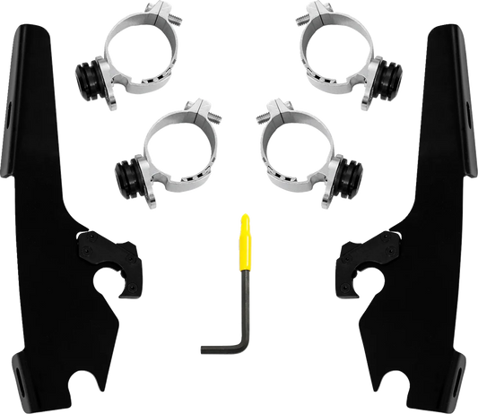 Fats/Slim Windshield Trigger-Lock Complete Mount Kit