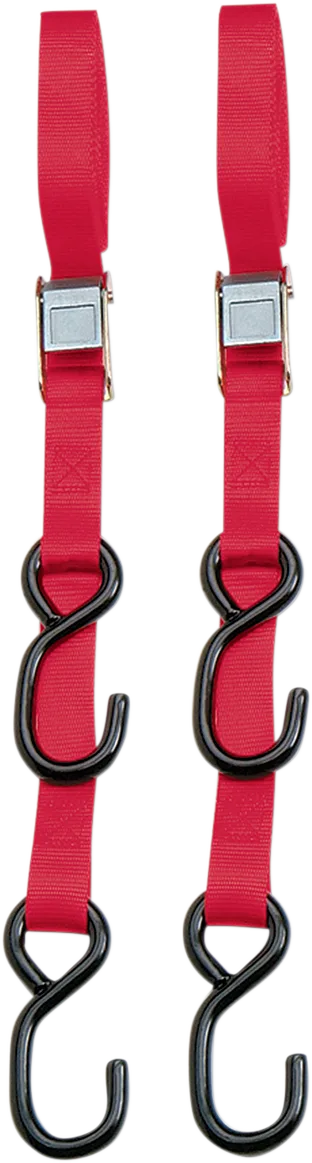 Heavy-Duty 7’ Cam Buckle Tie-Downs