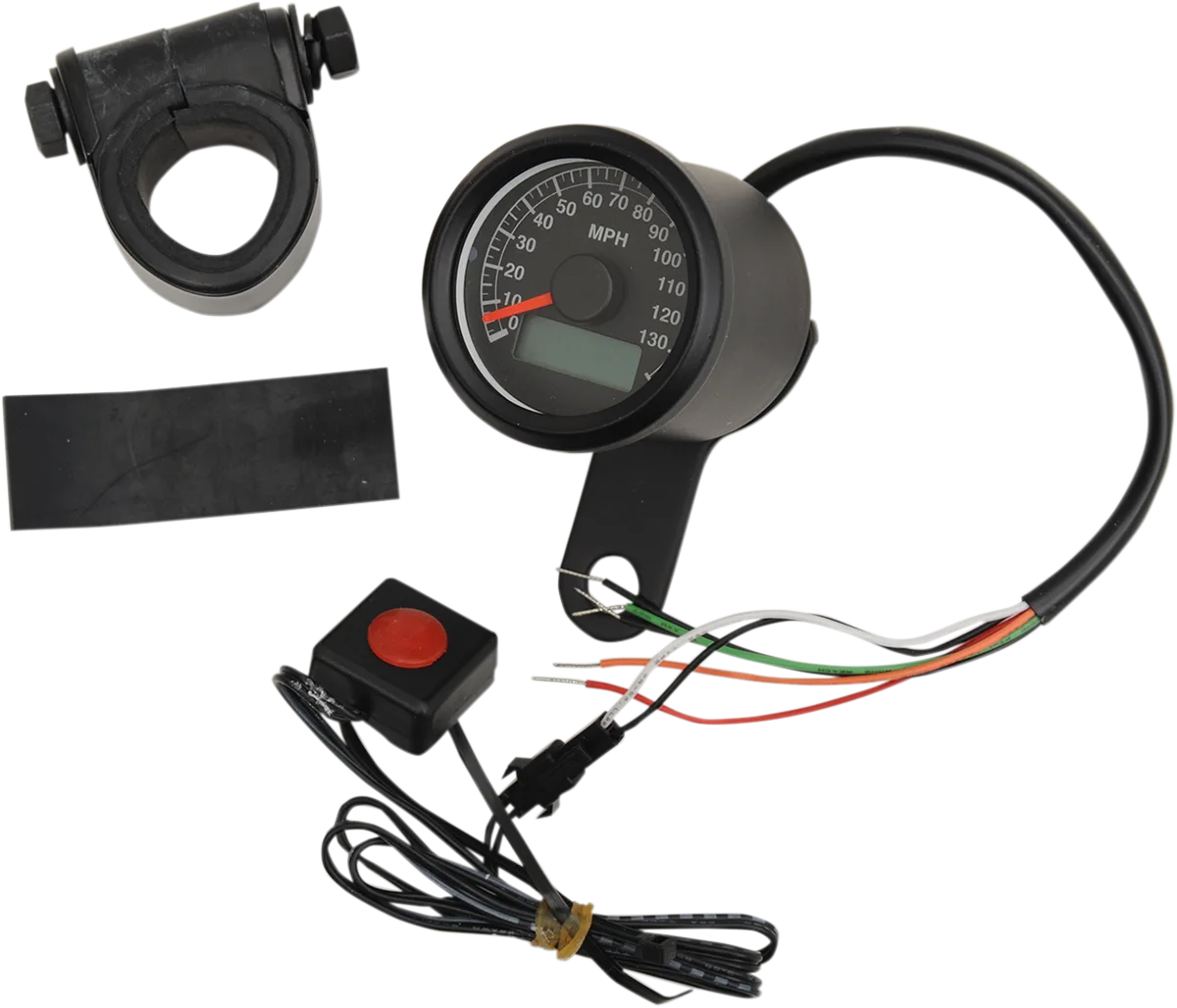 Programmable Mini Electronic Speedometer with Odometer/Tripmeter