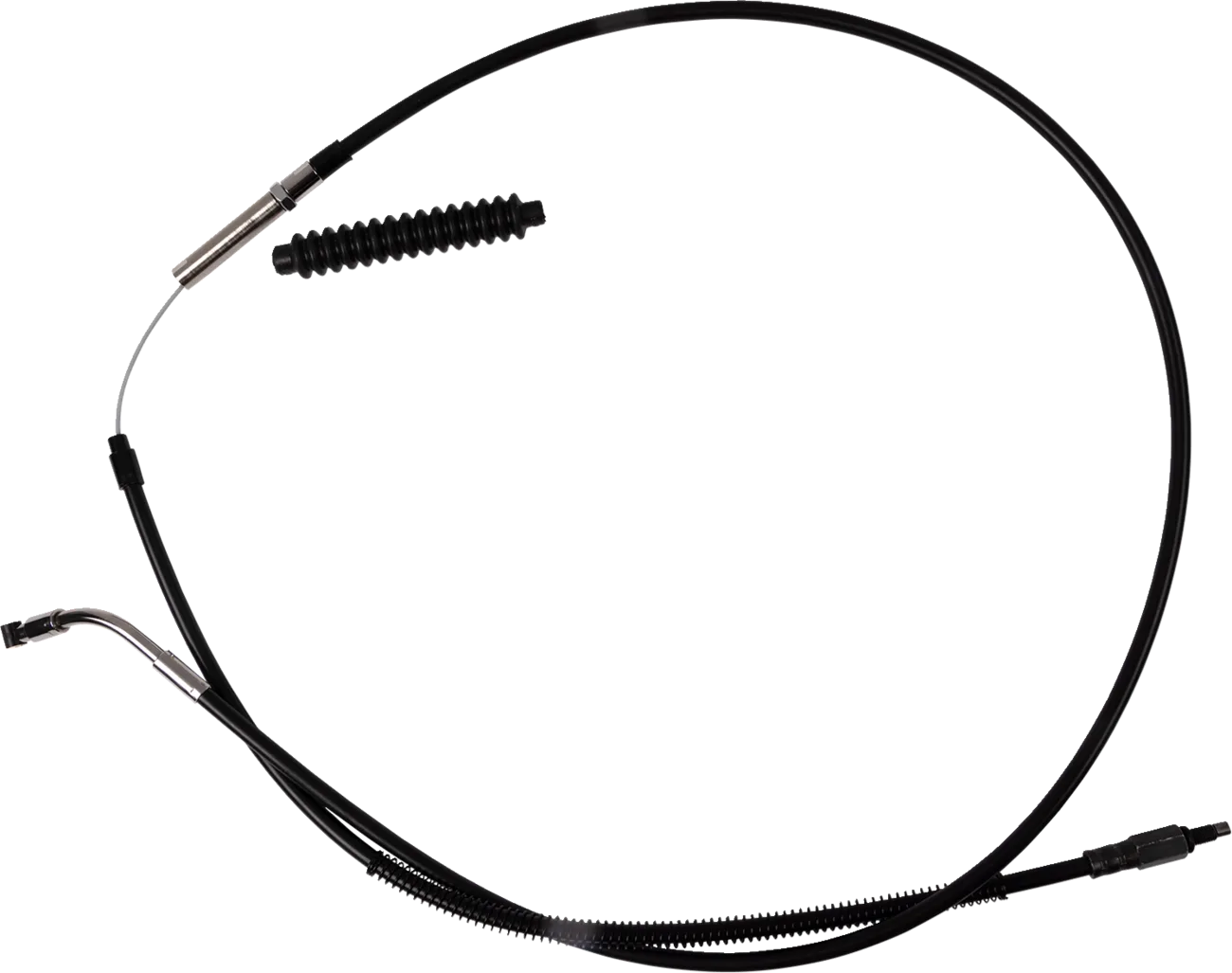 High-Efficiency Black Vinyl Clutch Cable