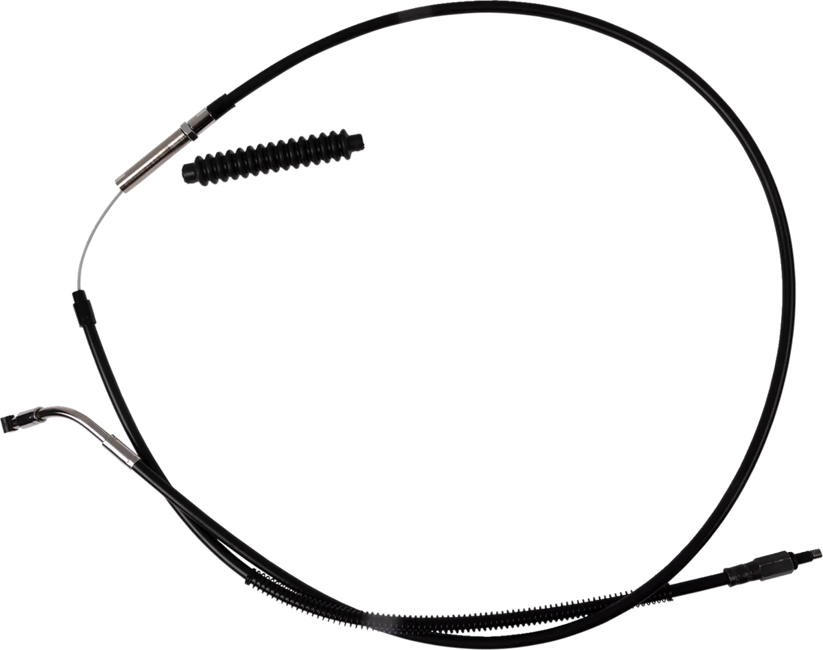 High-Efficiency Black Vinyl Clutch Cable
