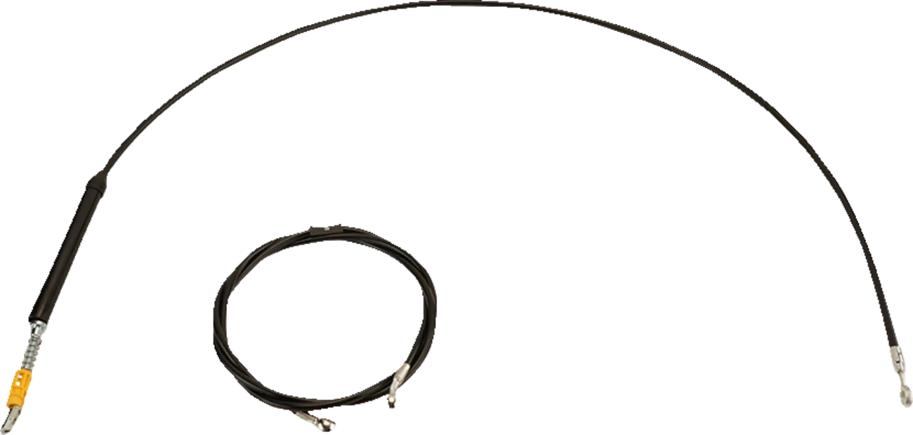 Standard Black Vinyl Handlebar Cable/Brake Line Kit — Ape Hanger