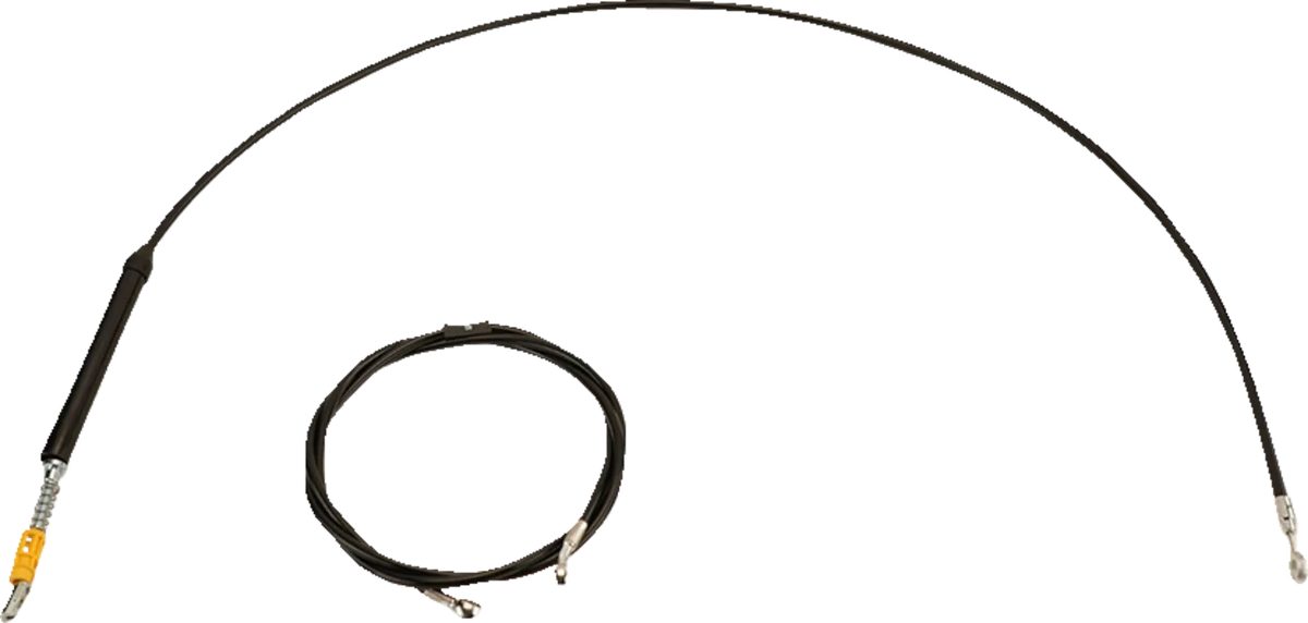 Standard Black Vinyl Handlebar Cable/Brake Line Kit — Ape Hanger