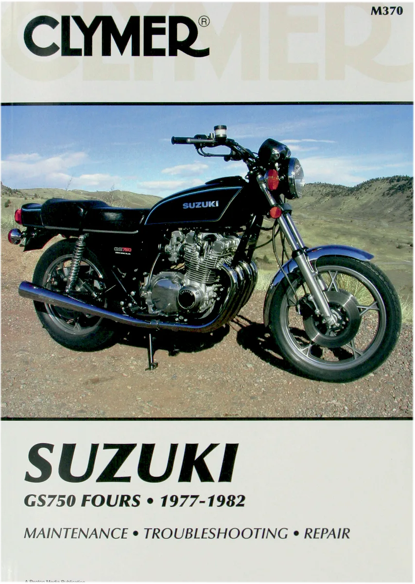 Motorcycle Repair Manual — Suzuki
