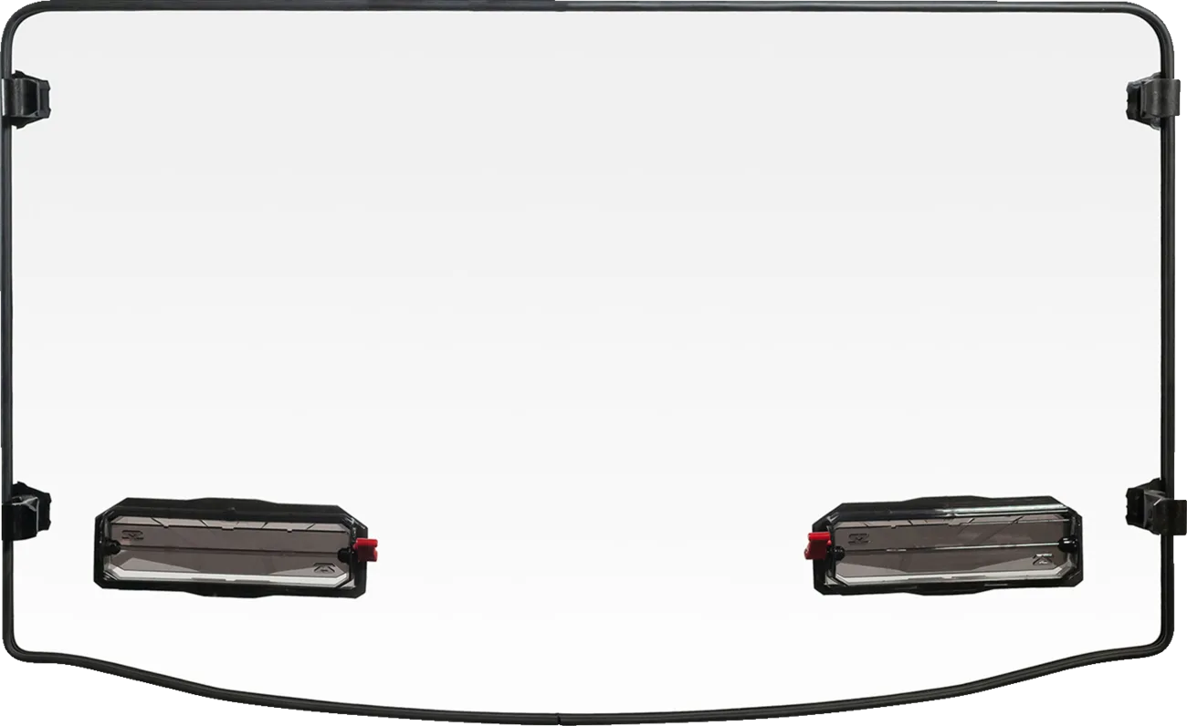Tool-less Versa-Vent Windshield