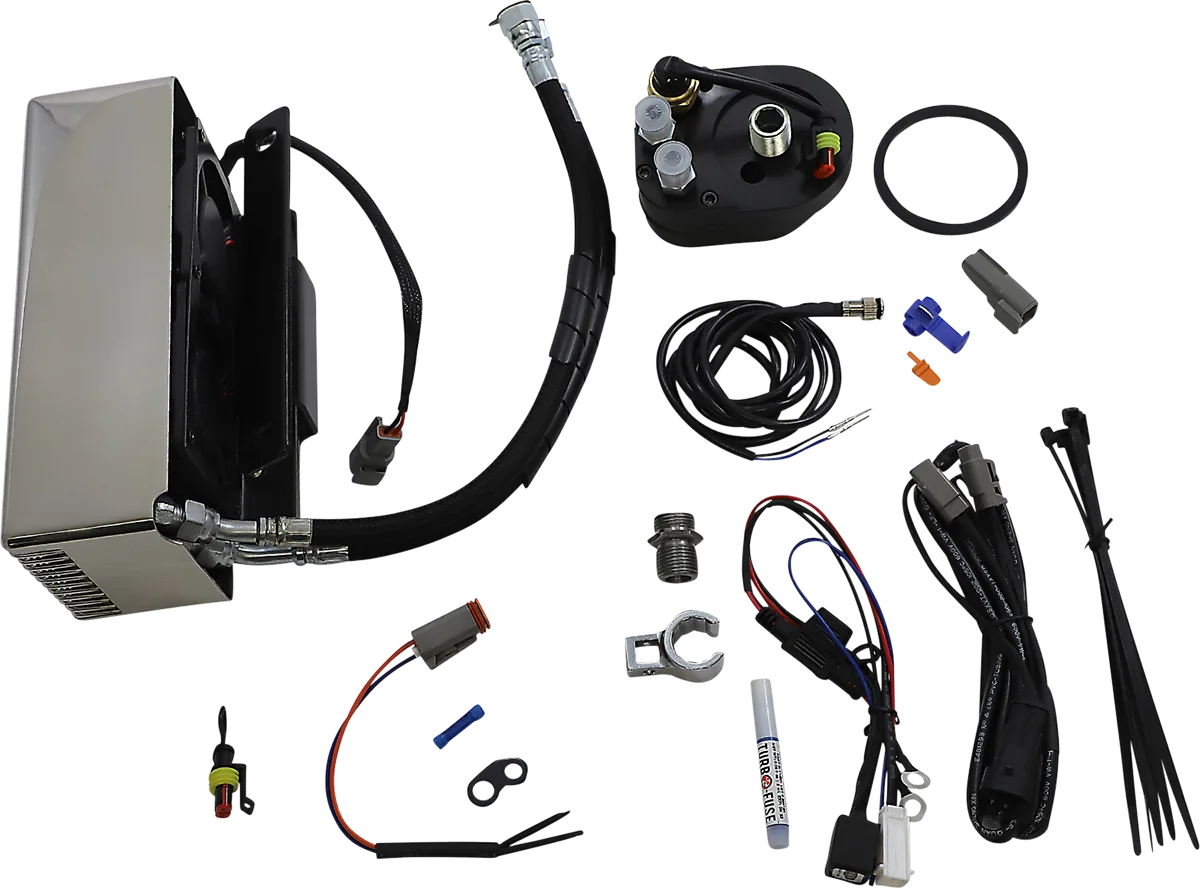3.0 Below Regulator Mount Oil Cooler with Fan Kit