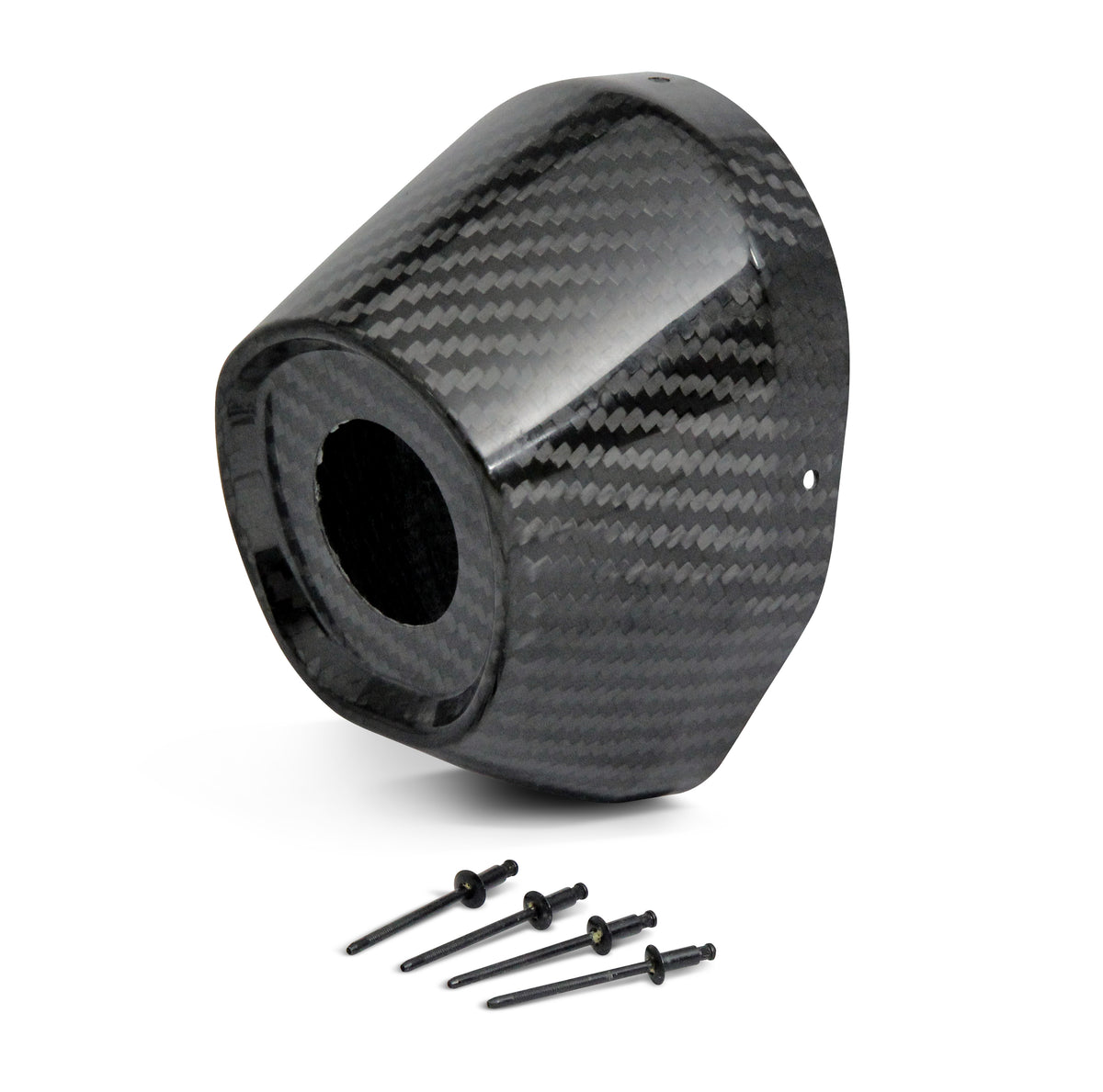 Exhaust Carbon End Cap