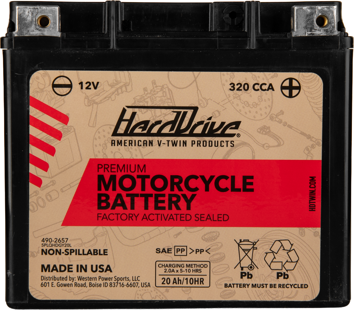 Premium Factory Activated Battery