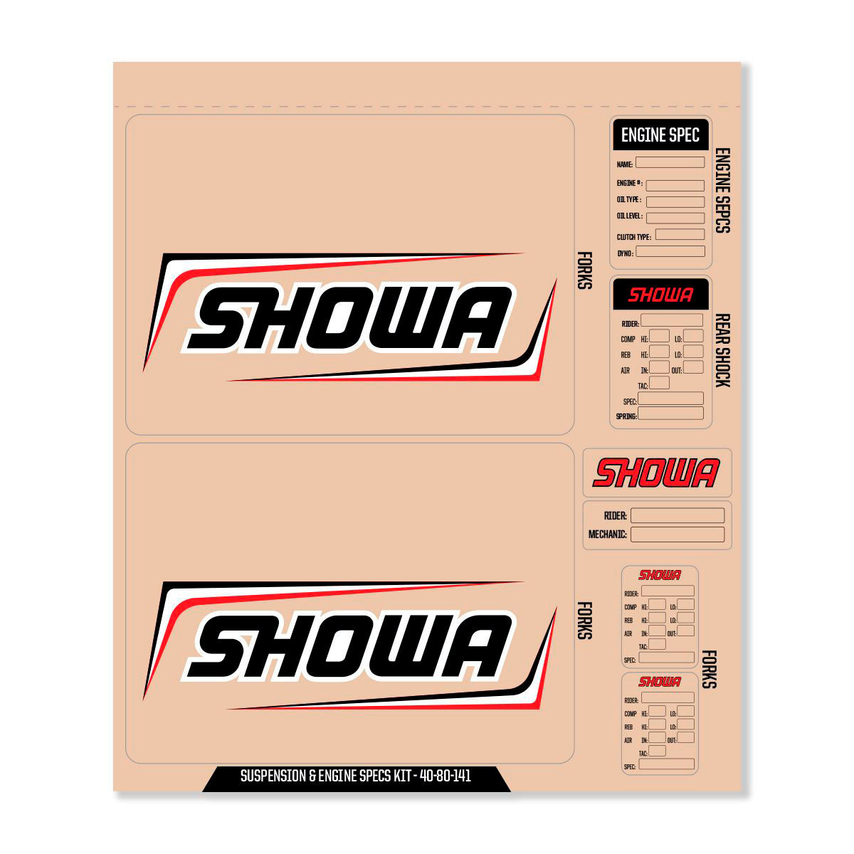 Decal Sheet