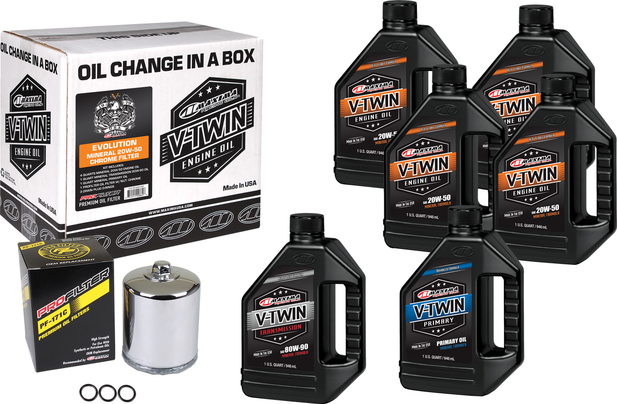V-Twin Oil Change Kit
