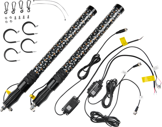 Fat Whips 360° RGB LED Whip