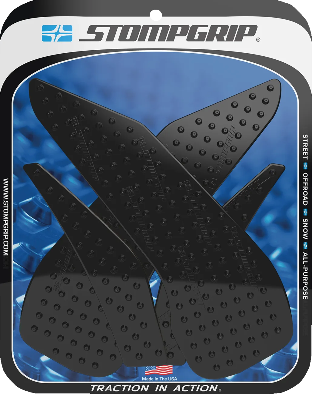 Volcano Profile Traction Pad Tank Grips